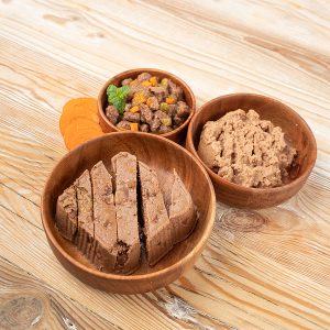 Comida humeda en mousse pate o trozos